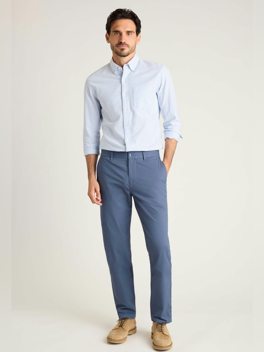 💙Bonobos Men's Stretch Cotton Chinos Indigo Blue-(Size 33x32)💙